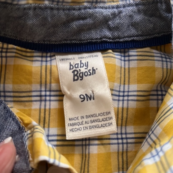 Baby B’Gosh long sleeved onesie 9 M - Picture 7 of 8